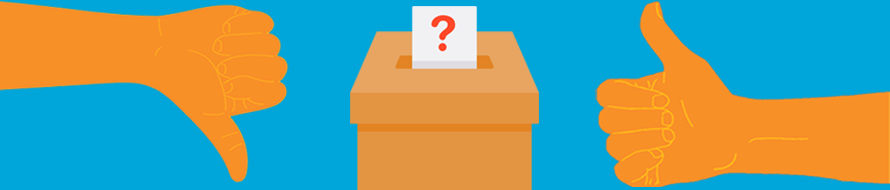 Survey page header logo text description